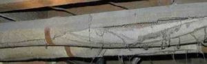 Asbestos Insulated Heating Pipe
