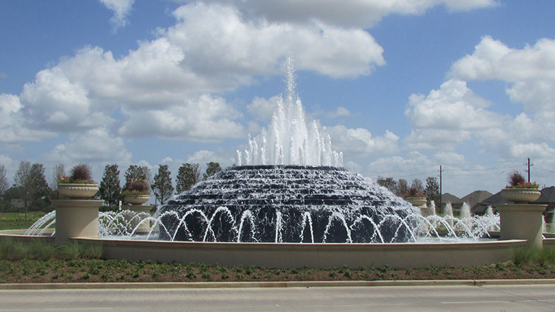 home Inspector in Katy, TX provided this photo of a Katy area fountain while doing a home inspection in Katy, TX for Texan Home Inspection Services.