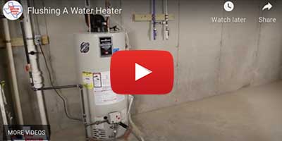 Flush Water Heater Video