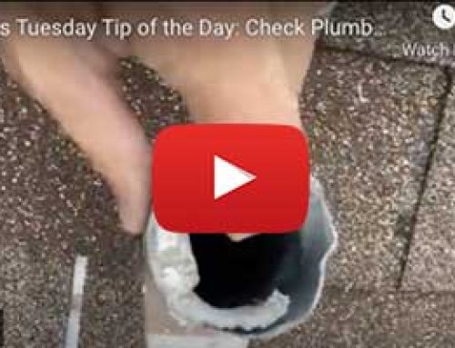 Trent’s Tuesday Tip of the Day: Make Sure the Plumbing Boot Has a Pipe!