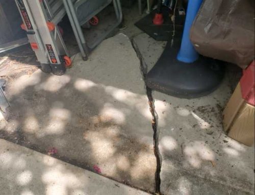 Significant Cracking and Settlement at Garage Foundation