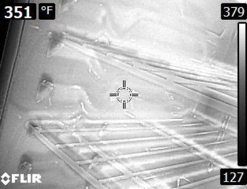 IR Pic of Properly Calibrated Oven