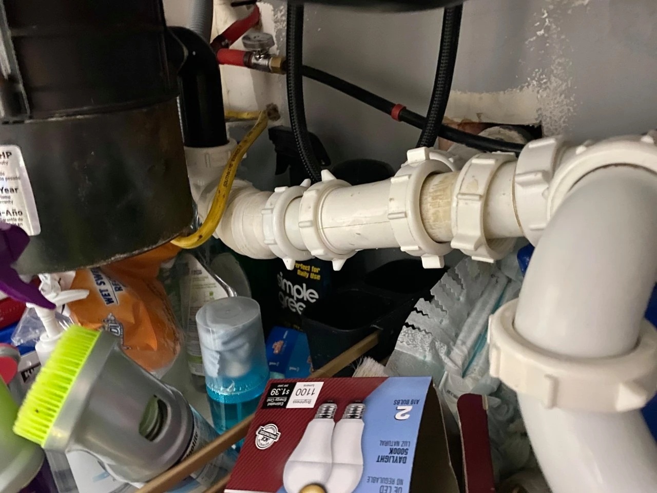 Home Damage: Garbage Disposal Leak