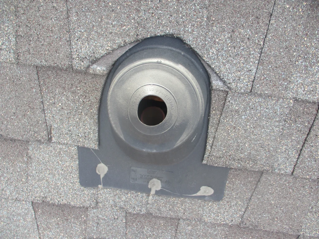 Home Inspector Sewer Vent Pipe
