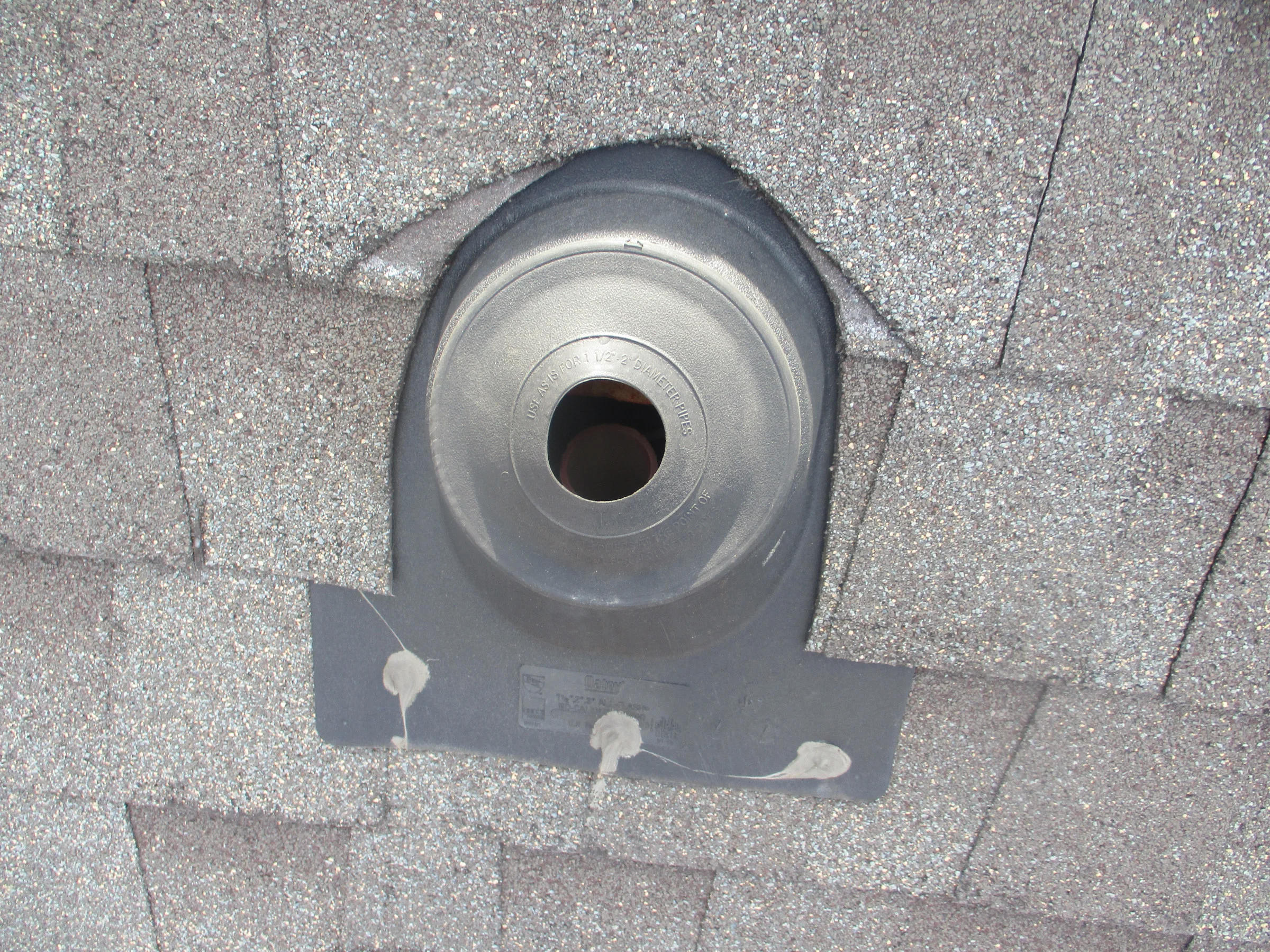 Home Inspector Sewer Vent Pipe