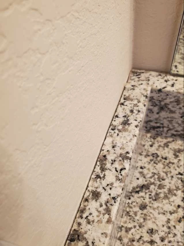 Home Damage: Missing Counter Caulking