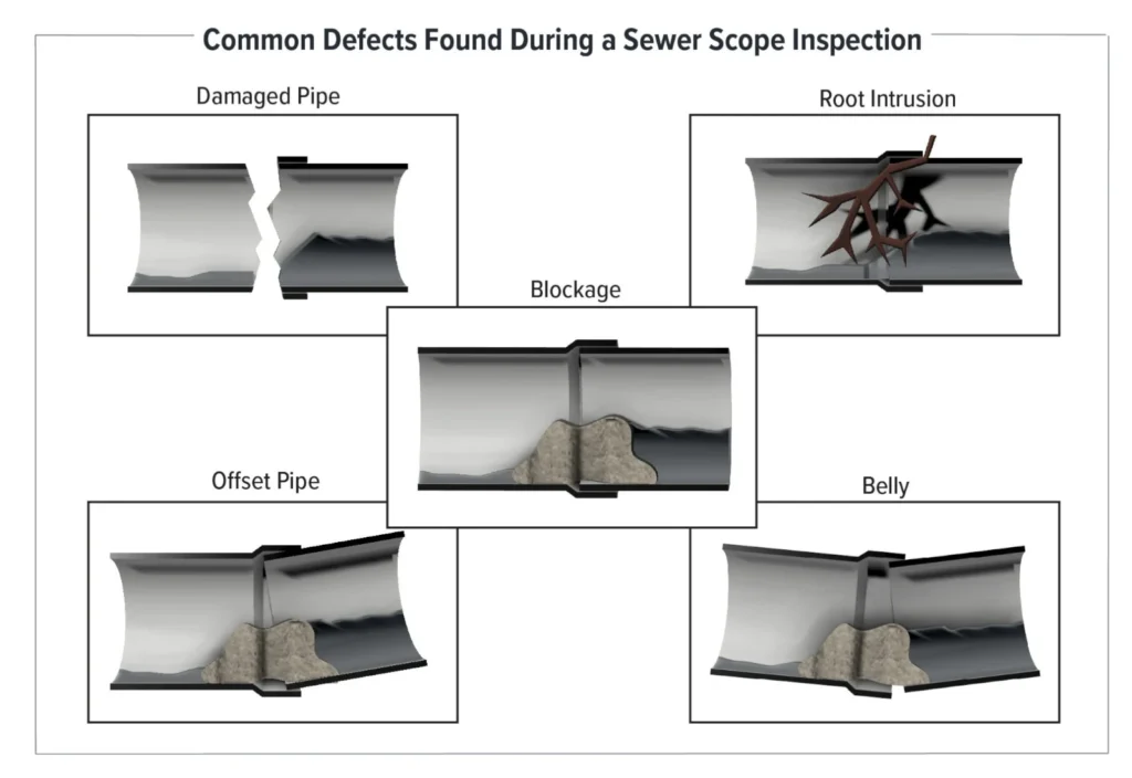 Home Inspection Finds Sewer Line Problems
