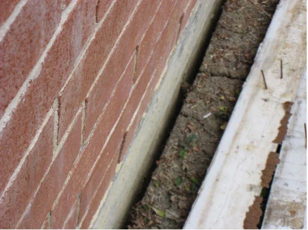 home inspector foundation inspection expanding